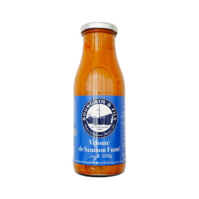 Velouté de Saumon Fumé Bourgain et fils 500g | Soupe de la mer