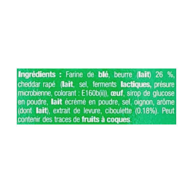 Apérigaufres Saveur Fromage Ciboulette 85g | Vente Apérigaufres du Nord