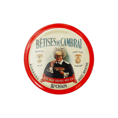 Bêtises de Cambrai boîte métal 75g | Vente Bêtises de Cambrai Nord
