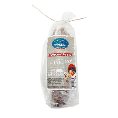 Saucisson sec Nord à la chicorée 150g | Vente Saucisson sec du Nord-Pas-de-Calais