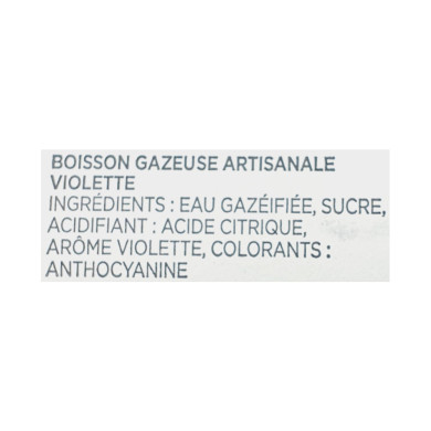 La Gosse Limonade Violette 75cl | Vente Limonade artisanale Nord