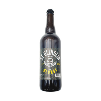 Bière St Glinglin blonde 75cl | Vente bières Ch'ti Nord