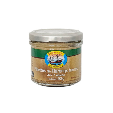 Rillettes de Harengs fumés du Nord aux 7 épices | Terrine de poisson