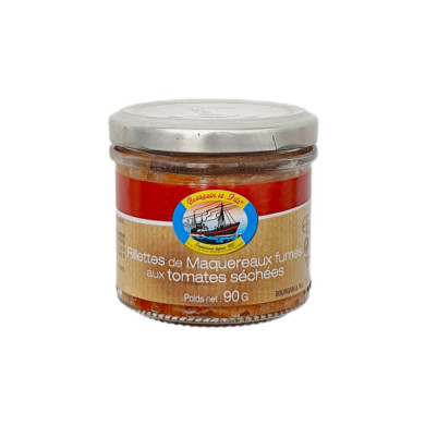 Rillettes de Maquereaux fumés du Nord aux tomates séchées | Terrine de poisson