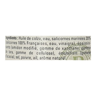 Salicornaise nature Pérard 200g | Vente Produits de la mer du Nord