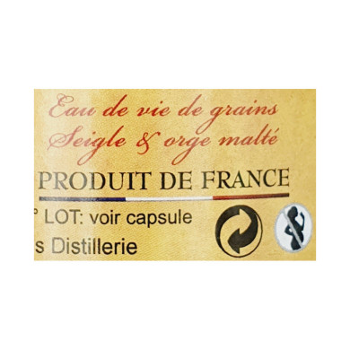 Genièvre de Wambrechies Cruchons Grès 35% 70cl | Vente boisson genièvre Nord