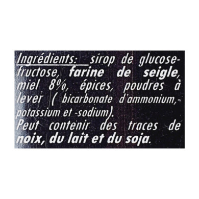 Pain d'épices nature des Flandres 500g | Vente Pain d'épices du Nord