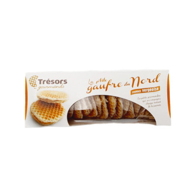 Petites gaufres du Nord fourrées vergeoise 300g | Vente Gaufre du Nord