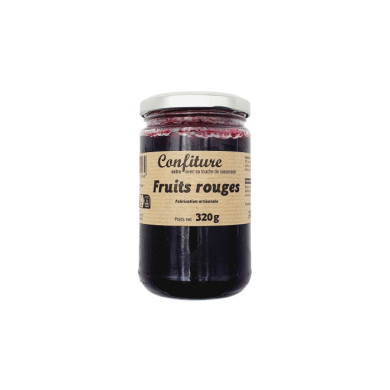 Confiture à la Cassonade Fruits rouges | Confiture Artisanale Nord | Confiture fruit
