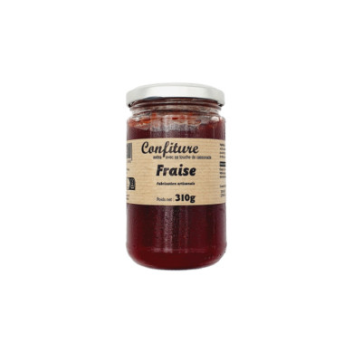 Confiture à la Cassonade Fraise | Confiture Artisanale Nord | Confiture fruit