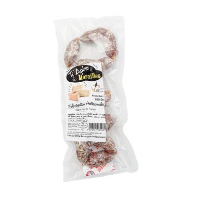 Mini Saucissons Secs Maroilles Apéritif 100g | Vente Saucisson sec du Nord-Pas-de-Calais