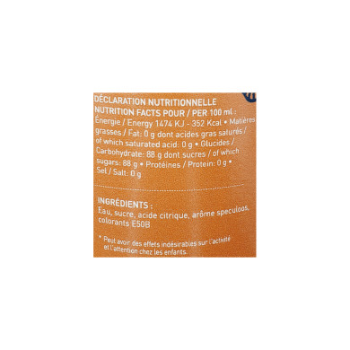 La Gosse Sirop gourmand Spéculoos | Vente Sirop artisanal Nord