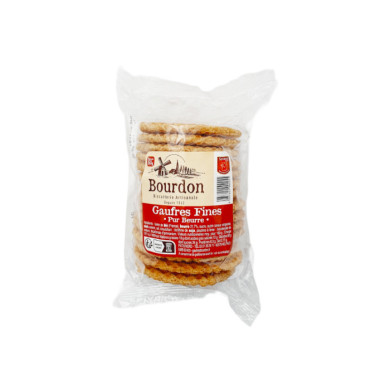 Gaufres Fines Pur beurre Biscuiterie Bourdon 150g | Vente Gaufre du Nord