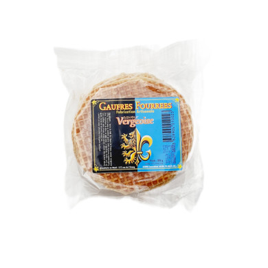 Gaufres Fourrées Vergeoise 300g | Vente Gaufres fourrées du Nord