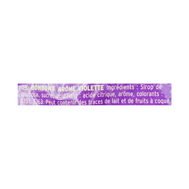Bonbon à la Violette 250g | Vente Bonbon Violette Nord