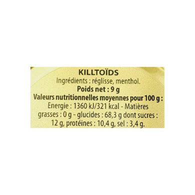 Killtoïds Boite fer 9g | Vente Killtoïds Nord