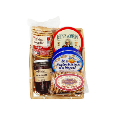 Panier Cadeau "Le Ch'ti Sucré" | Panier Garni Nord | Coffret Cadeau Nord | Panier Cadeau Nord | Panier Garni Ch'ti