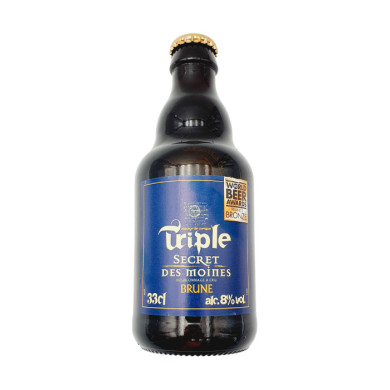 Bière Triple Secret des Moines brune | Vente bières Ch'ti Nord