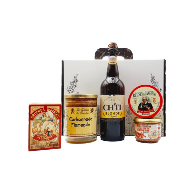 Panier cadeau du Ch'ti | Panier Garni Nord | Coffret Cadeau Nord