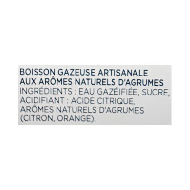 La Gosse Limonade d'antan 75cl | Vente Limonade artisanale Nord