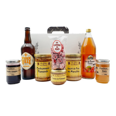 Panier Cadeau "Com din ch'Nord" | Panier Garni Nord | Coffret Cadeau Nord | Panier Cadeau Nord | Panier Garni Ch'ti
