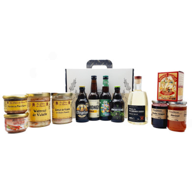 Panier Cadeau "Le Ch'ti Marché" | Panier Garni Nord | Coffret Cadeau Nord | Panier Cadeau Nord | Panier Garni Ch'ti