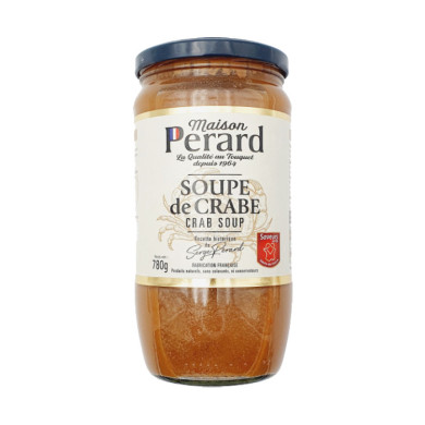 Soupe de crabe Pérard 780g | Soupe de poisson