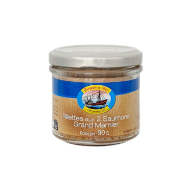 Rillettes aux 2 saumons du Nord et Grand Marnier | Rillettes de poisson