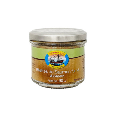 Rillettes de Saumon Fumé à l'aneth | Terrine de poisson