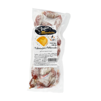 Mini Saucissons Secs Mimolette Apéritif 100g | Vente Saucisson sec du Nord-Pas-de-Calais