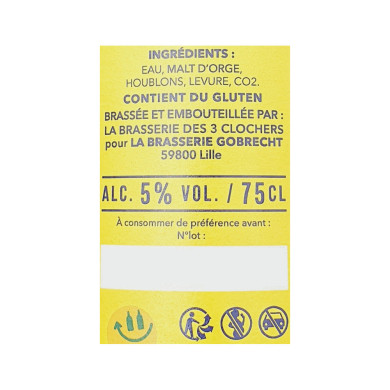 Bière Lil blonde | Vente bières Ch'ti Nord