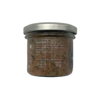 Terrine de Pot-au-Feu Grand mère 90g | Vente Plats Cuisinés Nord