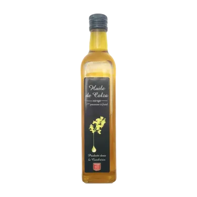 Huile de Colza vierge 1ère pression à froid 50cl | Huiles Ch'ti