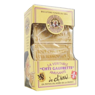 Véritable Ch'ti Gaufrette Amusante 175g | Vente Gaufre du Nord