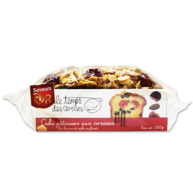 Cake pâtissier aux cerises 350g | Vente Cake Pâtissier Nord