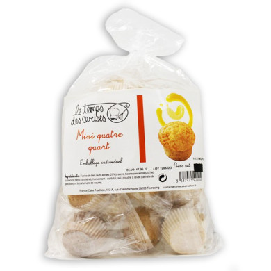 Mini quatre quart 225g | Vente Quatre quart du Nord