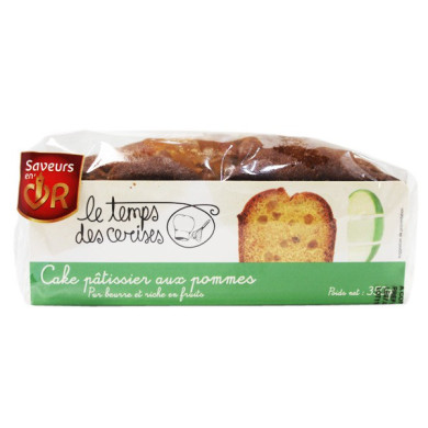 Cake pâtissier aux pommes 350g | Vente Cake pâtissier du Nord