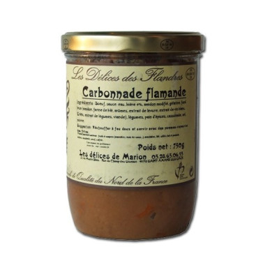 Carbonnade Flamande 750g | Plats Cuisinés Nord | Plats Cuisinés Ch'ti