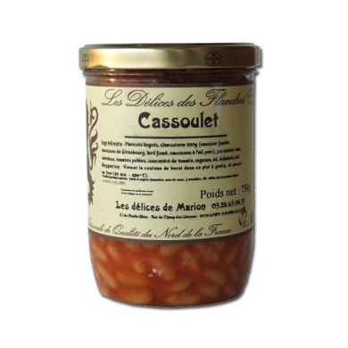Cassoulet du Nord 750g | Plats Cuisinés Nord | Plats Cuisinés Chti | Plat Nord