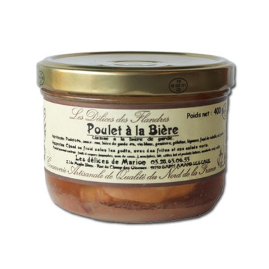 Poulet à la bière 380g | Plats Cuisinés Nord | Plats Cuisinés Chti | Plat Nord