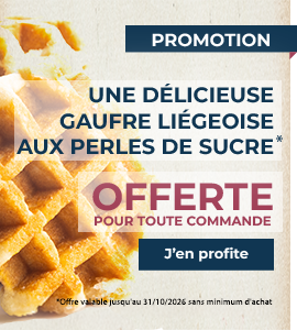 CADEAU : une gaufre offerte pour toute commande sur Le Ch'ti Marché !