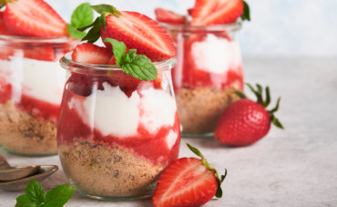Recette Trifle aux fraises et spéculoos