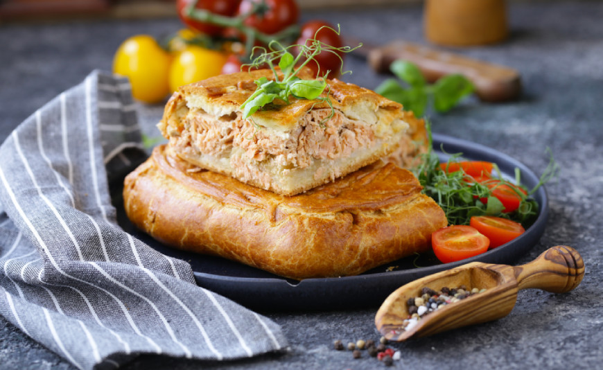 Recette Koulibiac de saumon