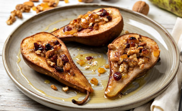 Recette Poires rôties aux Epices 